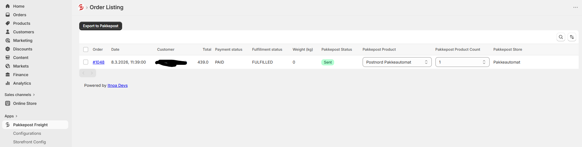 Bulk-sending fra Pakkepost-appen i Shopify – send flere ordrer samtidig